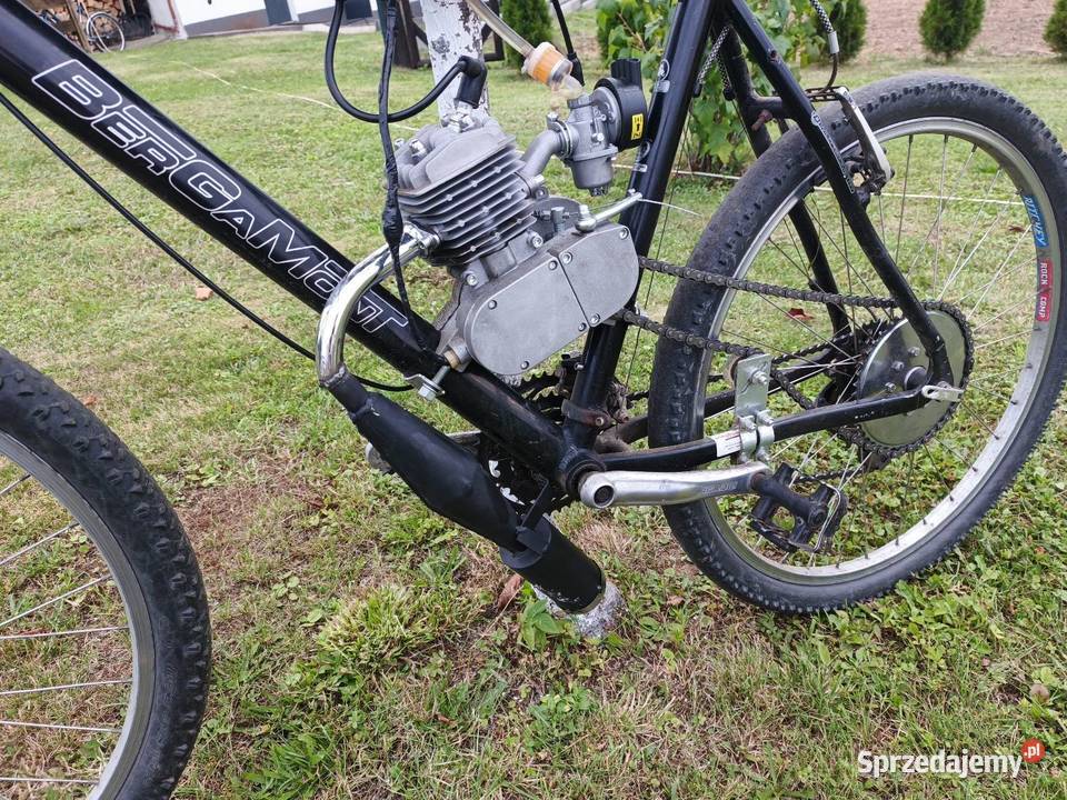Rower z silnikiem 80cc motorower Iwonicz