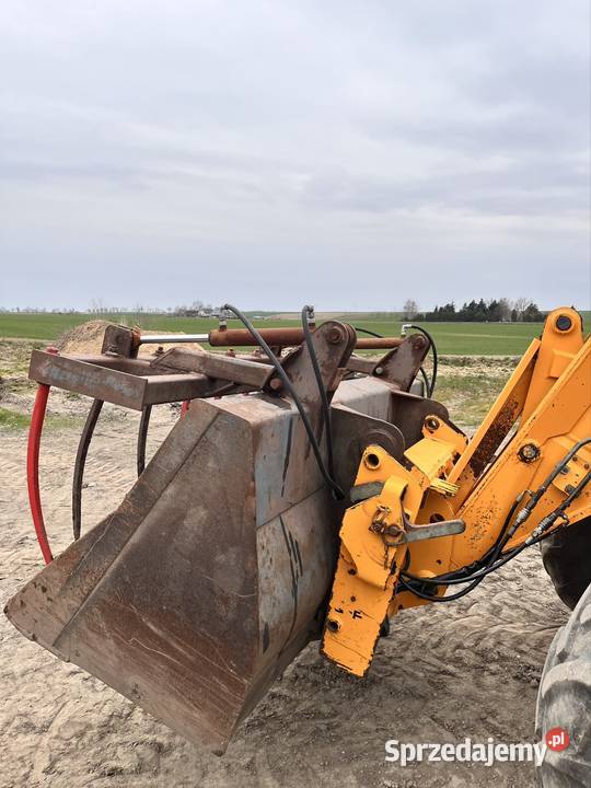 Łyżkokrokodyl JCB Volvo ładowarka teleskopowa Mała Słońca