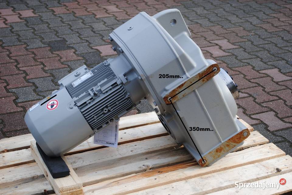 Motoreduktor 4kw 10obrmin z hamulcem Firmy Kargowa