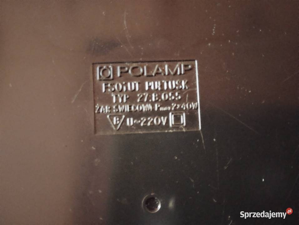 Lampa Biurkowa z PRLu Pozostałe