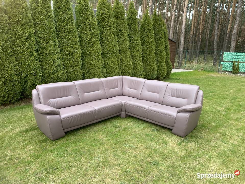 ELASTOFORM Narożnik skórzany PREMIUM Royal Taupe