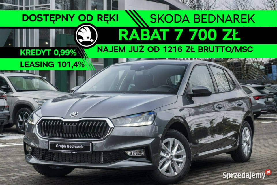 koda Fabia Drive 10 TSI 95 Dostępny ręki IV 2021 ESP Łódź