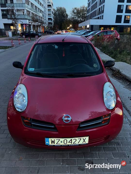 Nissan Micra K12 2004 1 WŁAŚCICIEL 1240cm3 Micra Warszawa