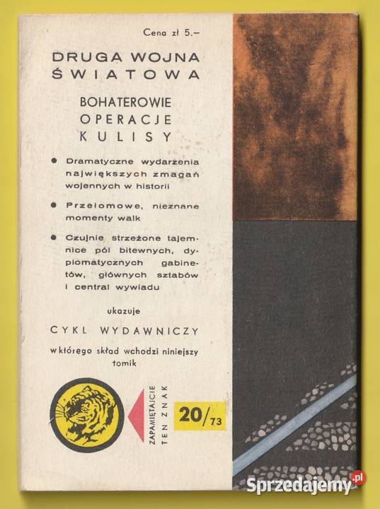ŻÓŁTY TYGRYS KURIERSKIM SZLAKIEM 1973