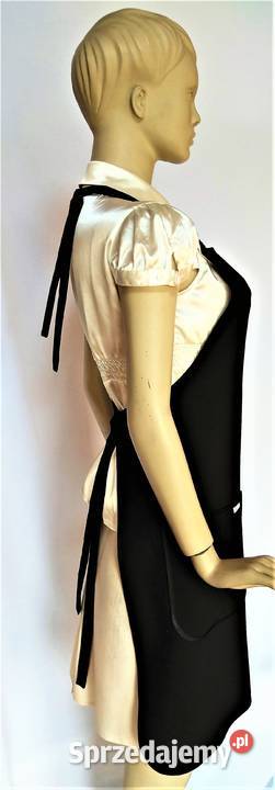 XXL UNIWERSALNY CZARNY plamoodporny Fartuch Gdańsk