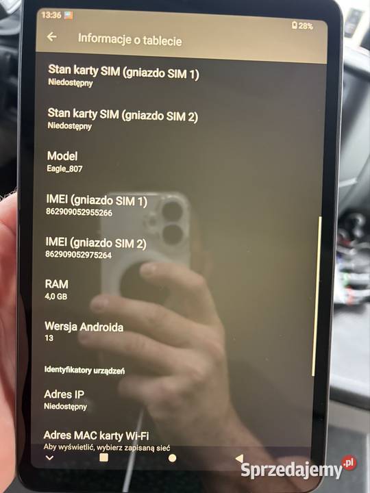 Tablet KrugerMatz EAGLE 807 84 LTE 4GB RAM 64GB Łuków