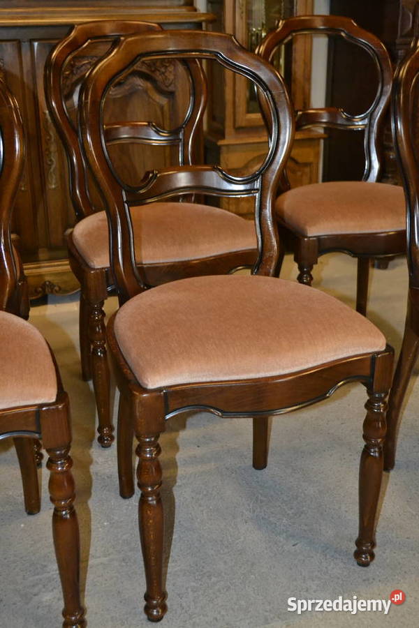 krzesła z tapicerką 6 Będzin