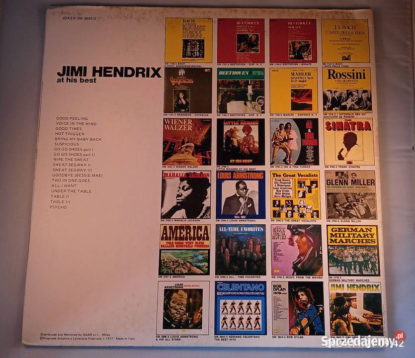 Jimi Hendrix Jimi Hendrix At His Best 2LP Kraków
