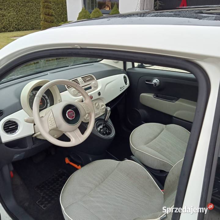 Fiat 500 automatyczna skrzynia biegów książka 500 Rawicz sprzedam