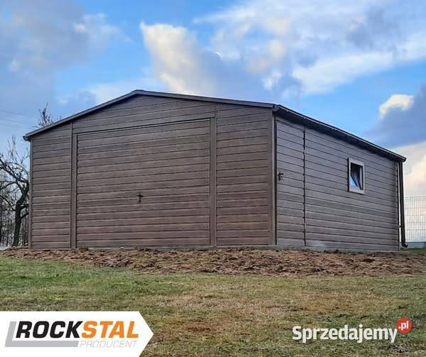 Garaż blaszany blaszak wiata konstrukcja 30m2 Mysłowice