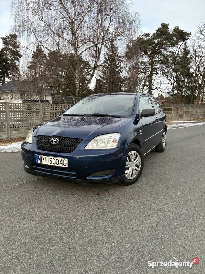 Toyota Corolla 14 VVTi nowe opony serwisie kujawsko-pomorskie Wielka Nieszawka