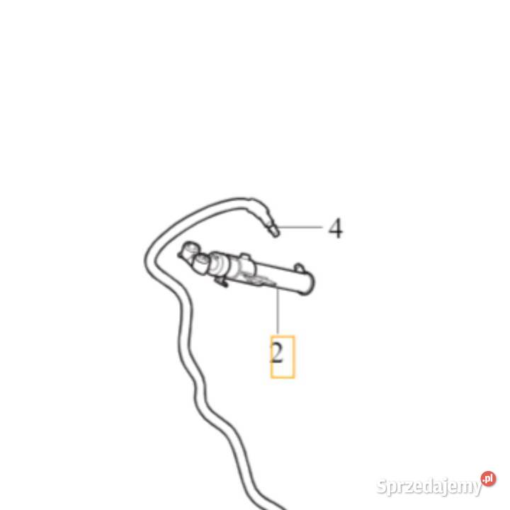 VOLVO dysza spryskiwacza reflektora prawa Bielany Wrocławskie