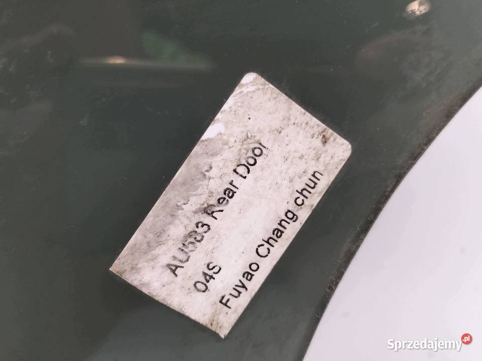 SZYBA DRZWI LEWY TYŁ FOLIA NA SZYBIE Audi A7 II