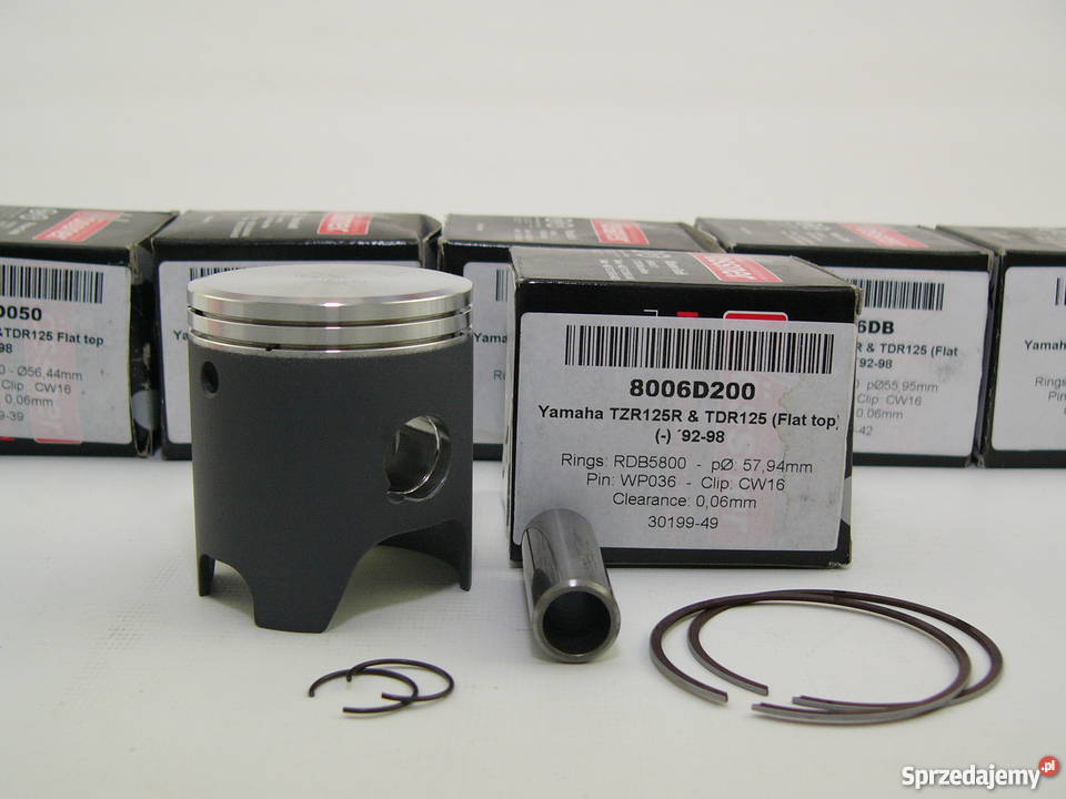 TŁOK komplet tłokowy WOSSNER 5794 mm TDR 125 TRZ sprzedam