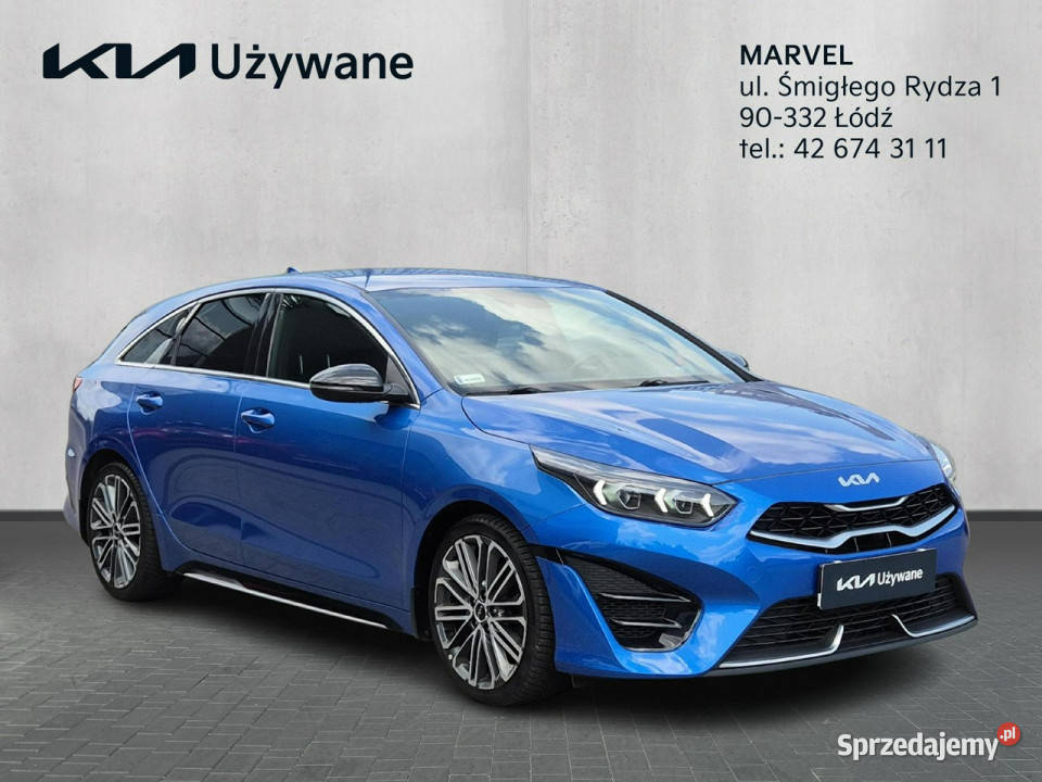 Kia Proceed 15 TGDI 160 7DCT WersjaGTLine przyciemniane szyby Samochody osobowe Łódź sprzedam