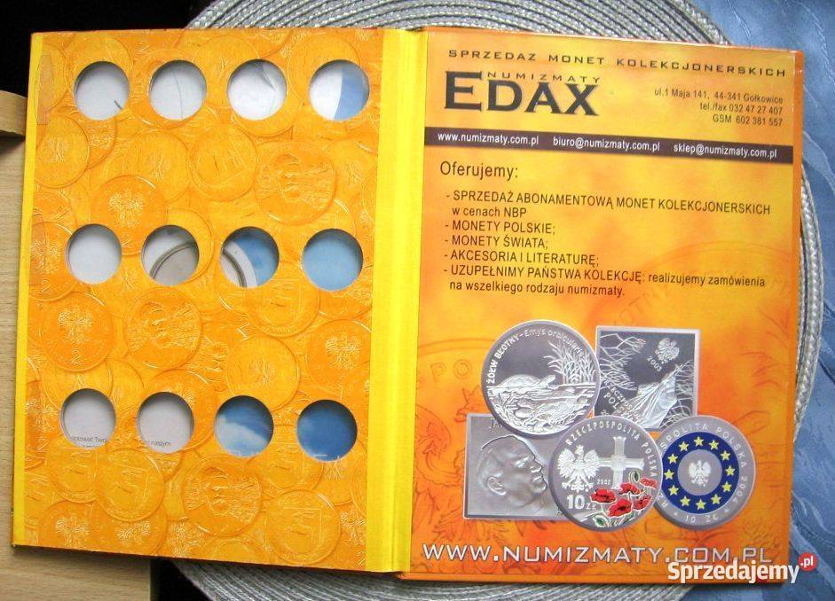 Album na monety 2 GN 2006r Pozostałe wielkopolskie Kalisz