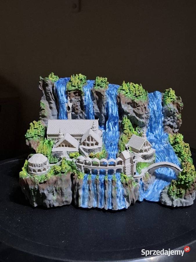 Model fantasy Rivendell Imladris makieta 3D Kraków