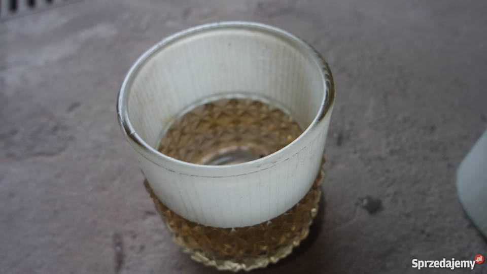 klosze do żyrandola z czasów prl Warszawa