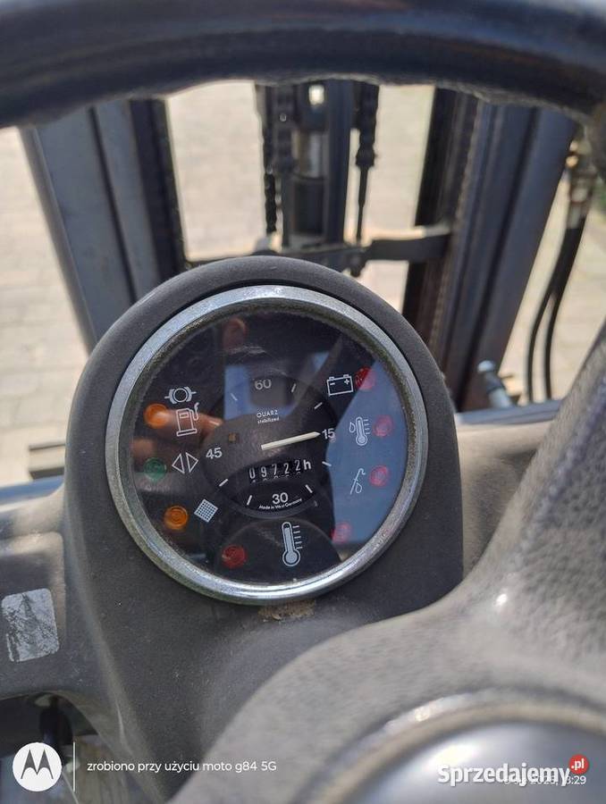 Wózek widłowy Linde h16 diesel łódzkie sprzedam