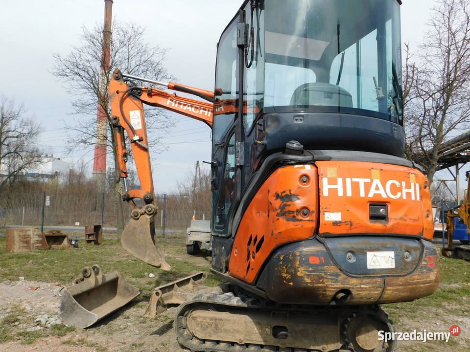 mini koparka 16 t Hitachi ZX14 2 łyżki 2011 małopolskie Kraków