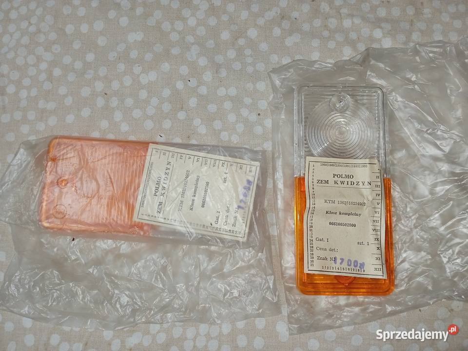 Klosze lamp Ursus z czasów PRLu C 360 385 i pomorskie Pruszcz Gdański