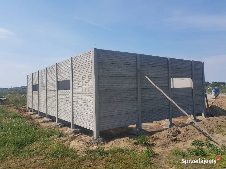 Garaż z płyt ogrodzeniowych SIERADZ sprzedam