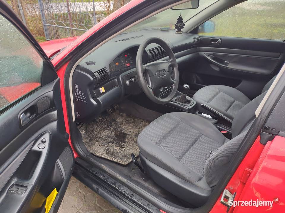 Audi a4 B5 czerwony lubelskie