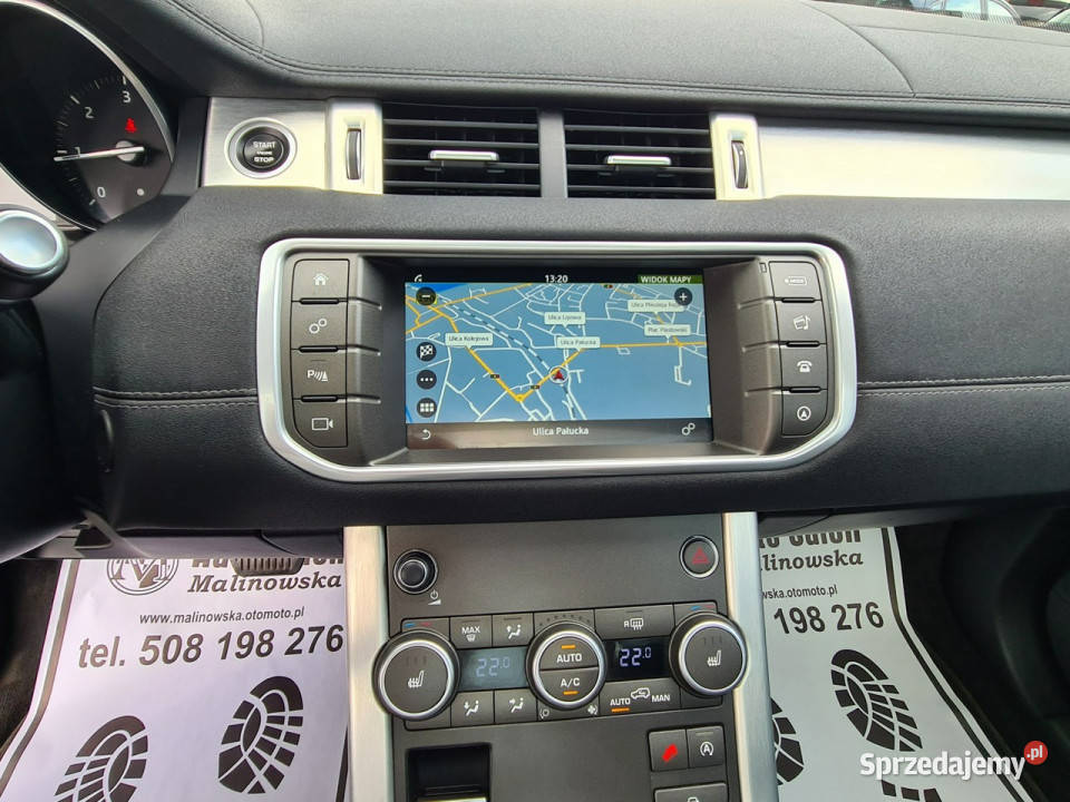 Land Rover Range Rover Evoque SzklanyDach Navi Wągrowiec