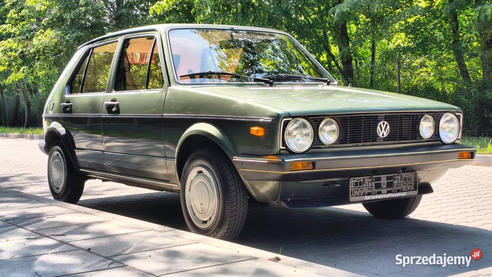 Volkswagen Golf MK1 1981 73 861 Oryginalny przyciemniane szyby łódzkie Zgierz