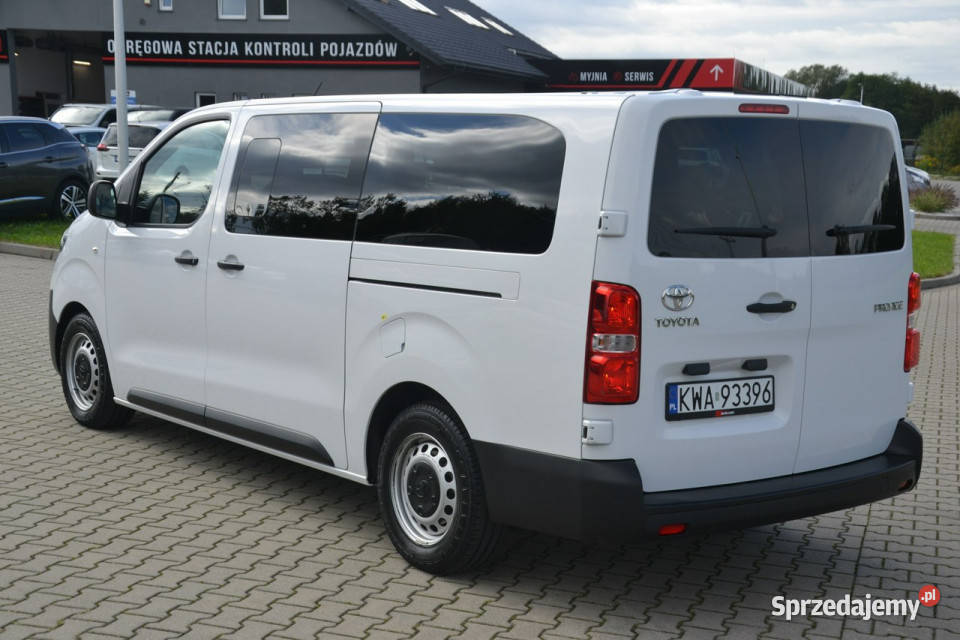 Toyota ProAce 15 diesel 120 klimatyzacja nawiewy ProAce małopolskie Kęty