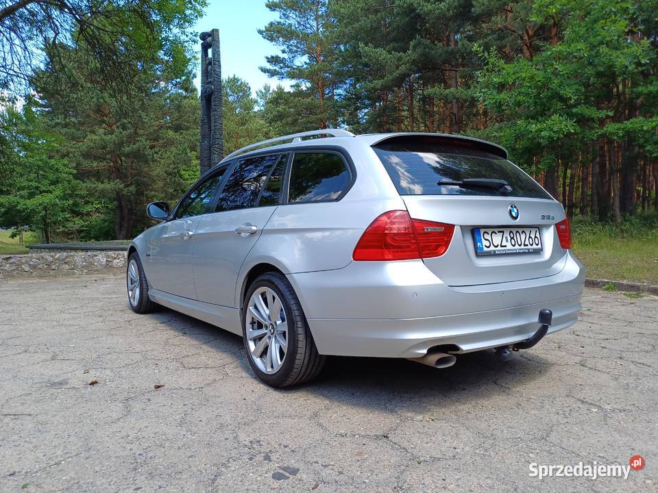 BMW Seria 3 2009r LIFT 318d 143 Klimatyzacja Starcza