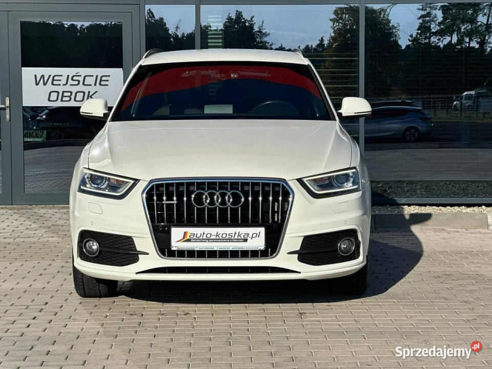 Audi Q3 SLINE LED Bixenon Skóra Grzane Fotele przyciemniane szyby Kąty Opolskie