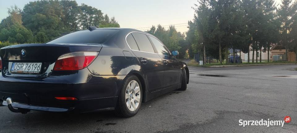 BMW e60 525i 25 benzyna z gazem Środa Śląska