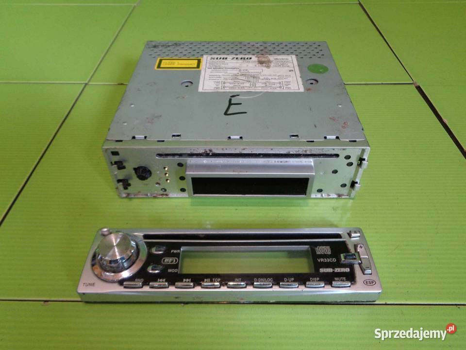 RADIO CD SUBZERO VR33CD Suków