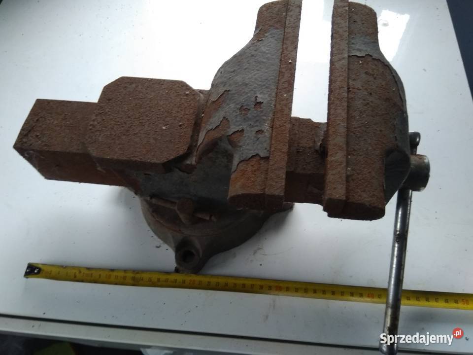 IMADŁO ślusarskie obrotowe z kowadłem 20 szczęki Lublin