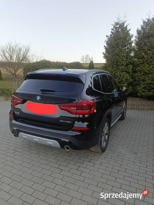 Sprzedam Bmwx3g01 xdrive 20 benzynarocznik 2019 przyciemniane szyby