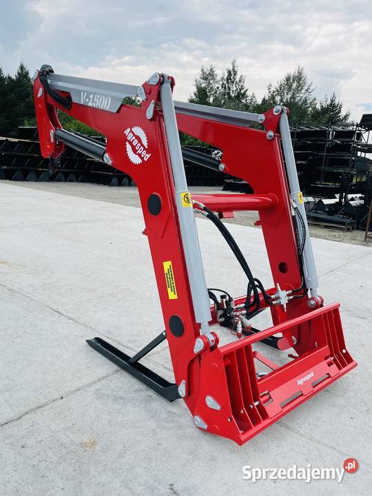 ŁADOWACZ CZOŁOWY AGROSPED V 1500 URSUS ZETOR MTZ Nowy Tomyśl