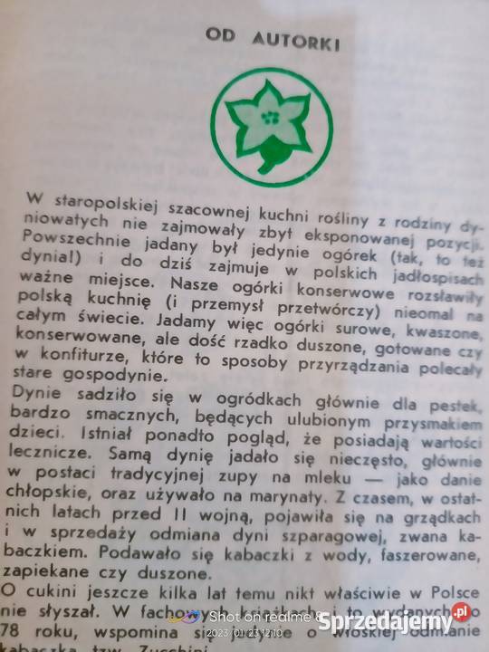 Warzywa dyniowate książki Warszawa księgarnia