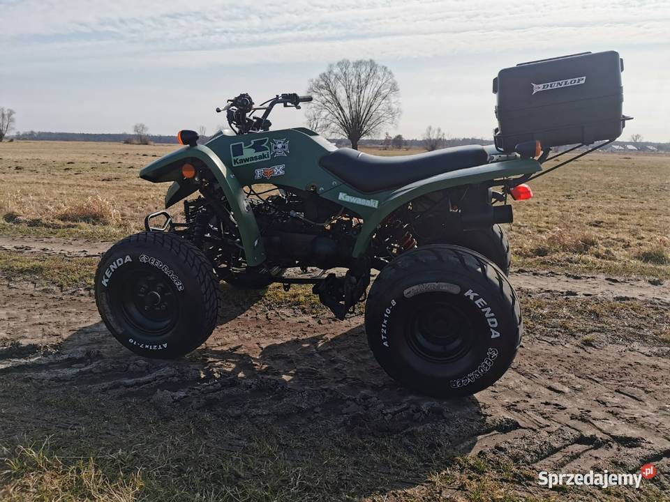 Duży Quad Adlykwity l7e kufer stan wielkopolskie Rawicz