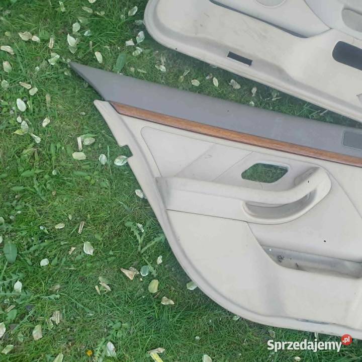 Boczki drzwi skórzane skóra BMW seria 5 E39 sprzedam