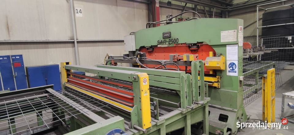 Linia do zgrzewania siatki VARO SARG 2500 Toruń
