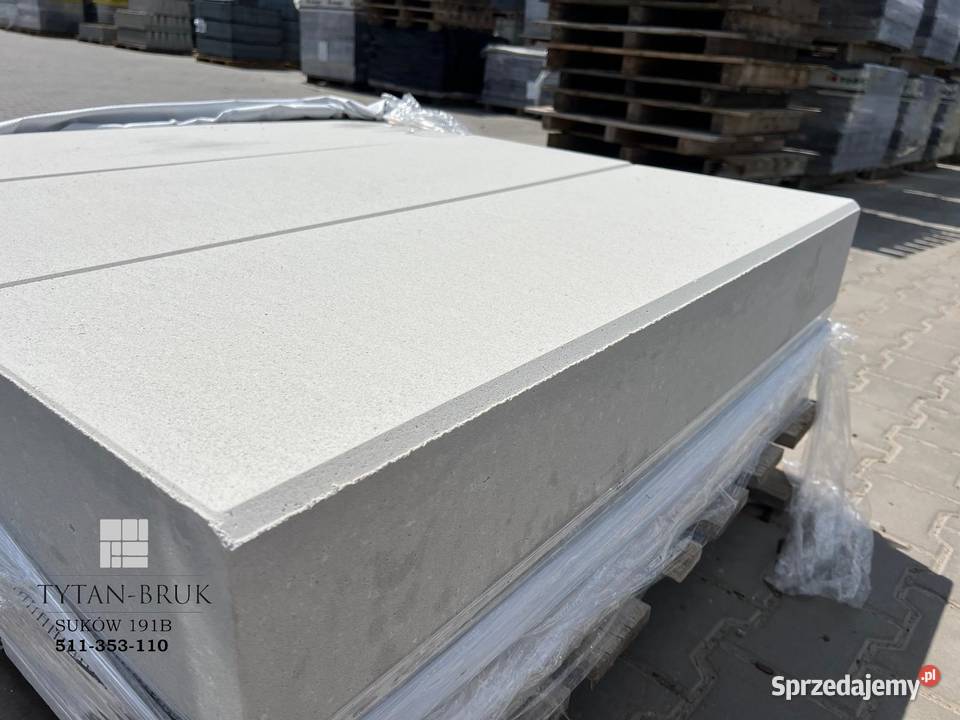 topień Blok Schodowy 100x15x30 Biały Grafit MIX Suków