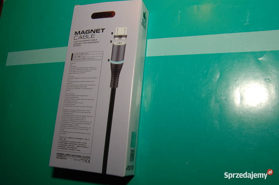 kabel magnetyczny Aspor micro USB szybkie Gdynia sprzedam