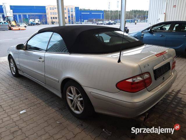 LPG gaz MercedesBenz CLK Cabrio CLK 230 podgrzewane fotele