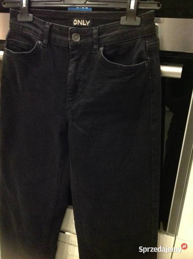 Spodnie Jeans Czarne Damskie ONLY S j Nowe lubuskie Nowa Sól