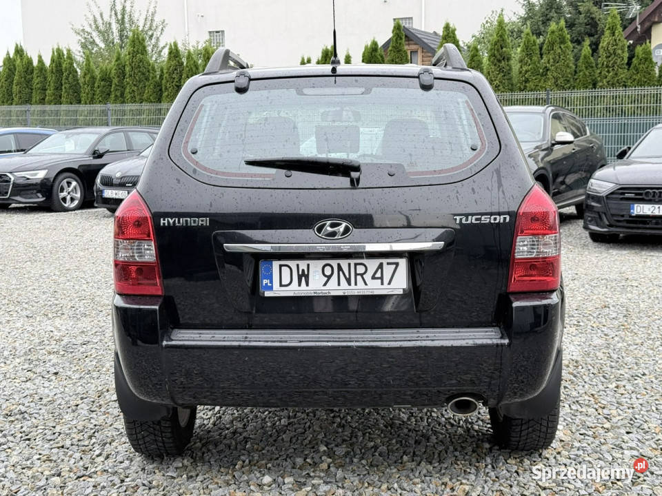 Hyundai Tucson 20 16V CVVT 141 2009r klima elektryczne lusterka Wrocław