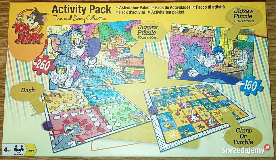Tom And Jerry Collection Activity Pack Board podkarpackie Rzeszów