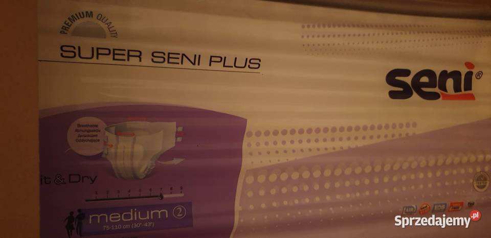 Podkłady higieniczne Super Seni Plus Medium 2 Kraków