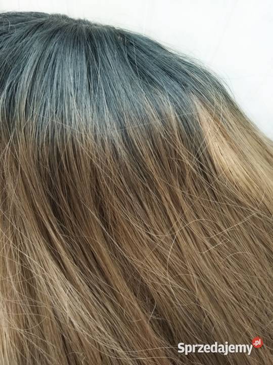Peruka damska z odrostem grzywką i przedziałkiem Legionowo