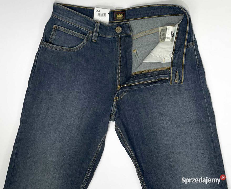Spodnie męskie Lee Brooklyn Straight Wave Signal Moda i Styl Katowice